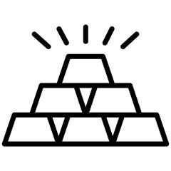 Gold Bar icon