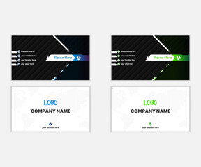 minimal creative business card