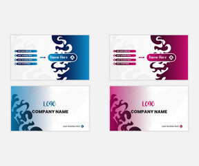 minimal creative business card