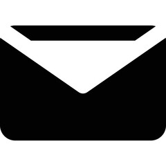 Simple vector icon message