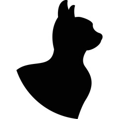 simple vector icon cat
