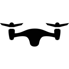 Simple vector icon quadrocopter