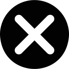 simple vector icon no
