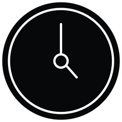 Clock icon. Stopwatch icon. Date icon - Web icon. Time date icons set. Black line and flat web icons with transparent background.