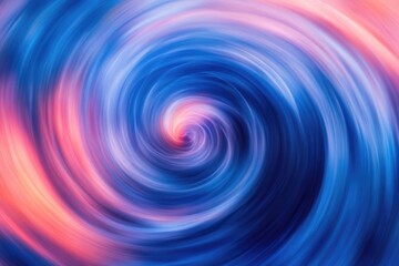 Fototapeta premium Swirling colors spiral