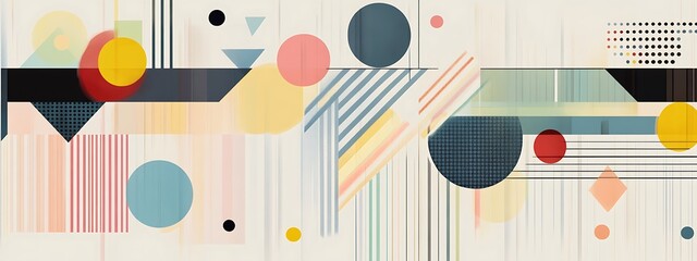 Abstract geometric shapes. (7)