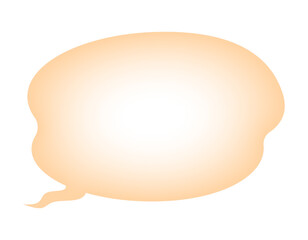 ホワっと暖かそうなモコモコした吹き出し　11