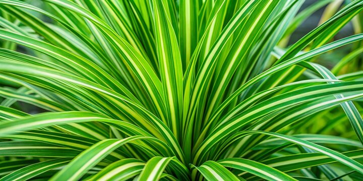 Close-up Citronella Plant (Cymbopogon nardus) Rule of Thirds