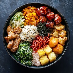 Mixed Chinese bowl