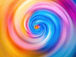 Obraz premium Colorful Swirl Pattern