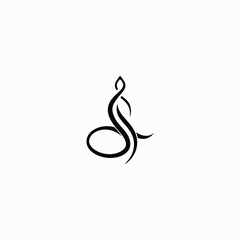 Obraz premium Abstract Yoga logo Vector