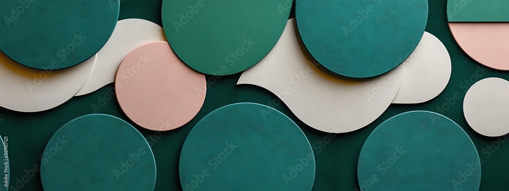 Poster circles pattern.