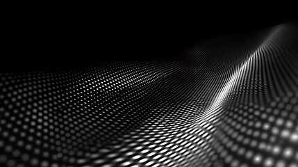 Abstract dotted wave.