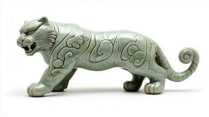 Fototapeta premium statuette of a Tiger