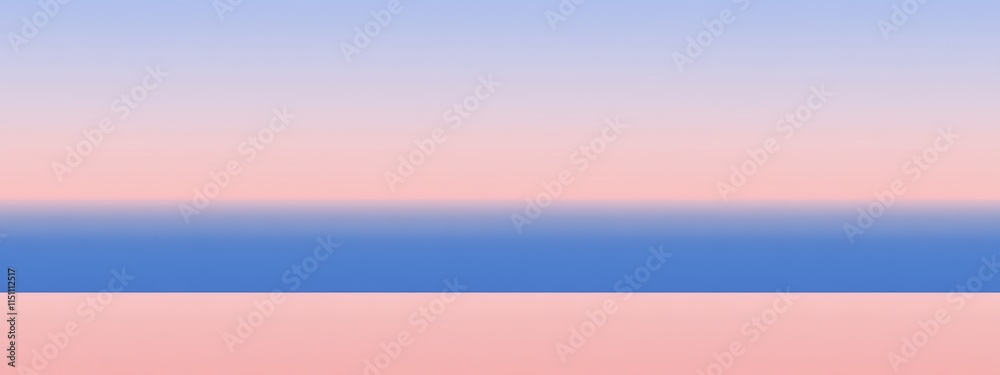 Poster Minimal gradient color stripe.