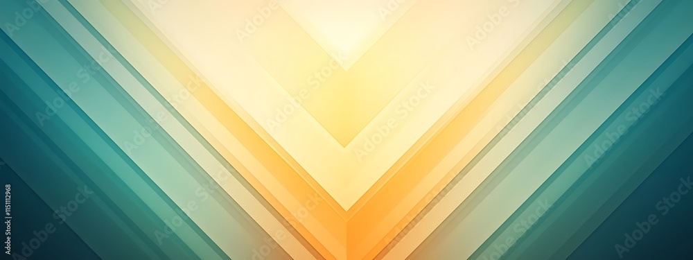Aufkleber abstract color gradient lines.