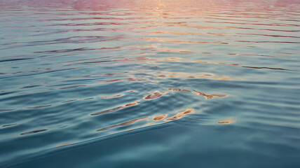 Serene Sunset Waters 