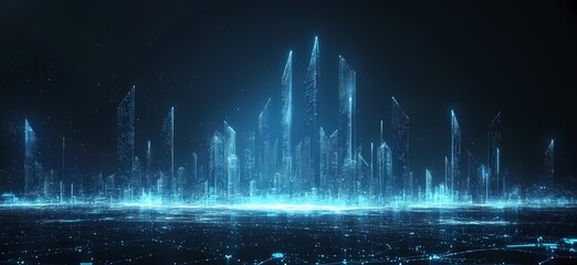 blue background with lines