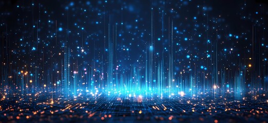 Fototapeta premium blue background with lines