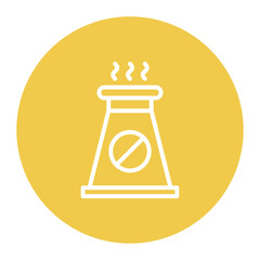 Non-Renewable Energy icon vector image. Can be used for Natural Resources.