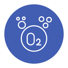 Obraz premium Oxygen icon vector image. Can be used for Natural Resources.