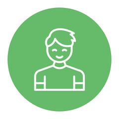 Grandson icon vector image. Can be used for Grandparents.