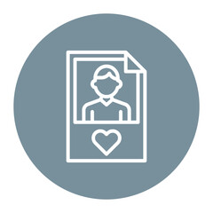 Memories icon vector image. Can be used for Grandparents.