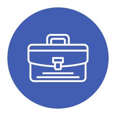 Briefcase icon vector image. Can be used for Private Detective.