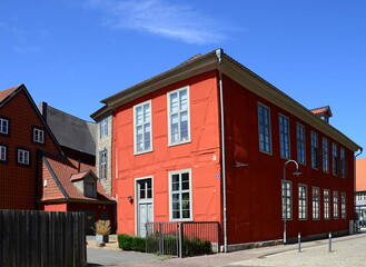 Historical Building in the Old Town of Wolfenbüttel, Lower Saxony