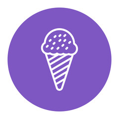 Rocky Road icon vector image. Can be used for Icecream Shop.