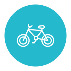 BMX Bike icon vector image. Can be used for Eighties.