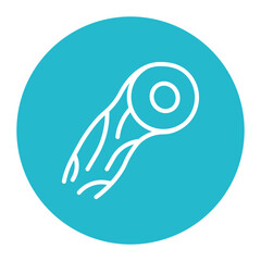 Tendon icon vector image. Can be used for Orthopedics.