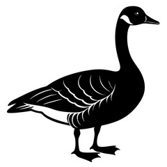 Canada Goose Silhouette vector illustration