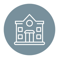 Hotel icon vector image. Can be used for Honeymoon.