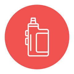 Vape Customization icon vector image. Can be used for Vaping.