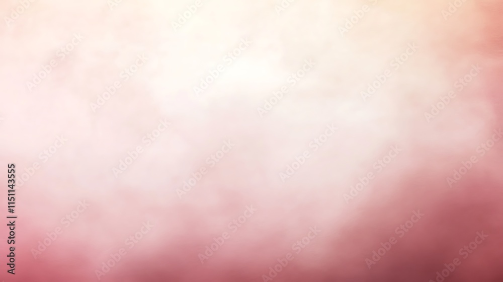 Poster soft pink and white gradient abstract background.