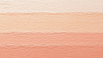 Fototapeta premium Textured stripes of pastel orange and peach.