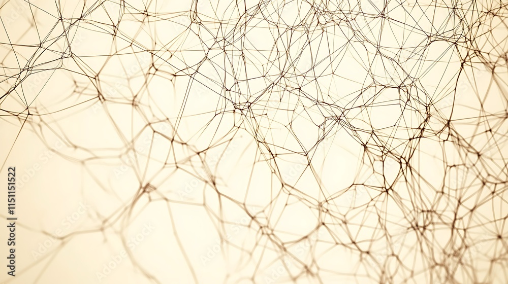 Poster abstract network connection background.