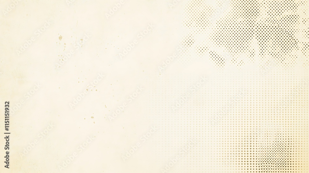 Aufkleber Beige textured background with subtle halftone pattern.