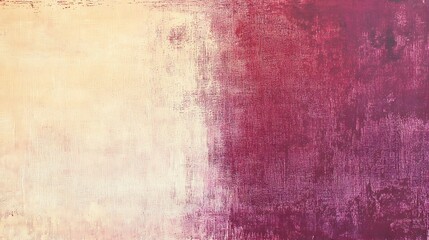 Fototapeta premium Textured ombre background, beige to burgundy.