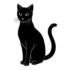 Cat Silhouette vector illustration