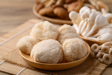 Lion's Mane mushroom and oyster mushroom, Edible mushroom