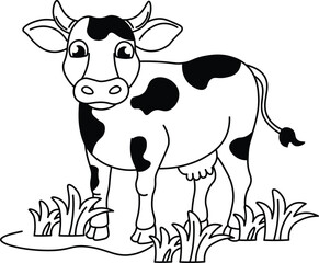 Simple Animal Drawings for Coloring