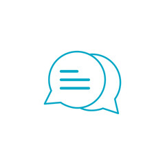 The message box icon on white background.