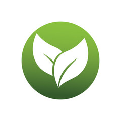 Green Leaf Logo Grapich Images 