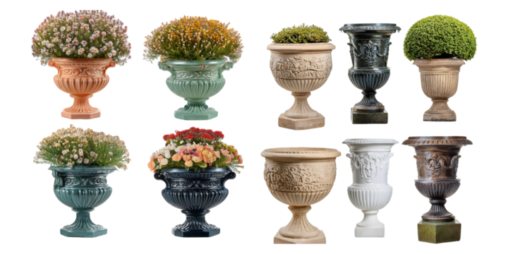Elegant Decorative Flower Pots Collection