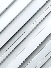 Obraz premium A minimalist background of soft diagonal lines in alternating shades of white and pale gray for a clean layout