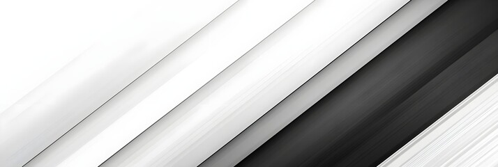 Obraz premium A minimalist background of soft diagonal lines in alternating shades of white and pale gray for a clean layout