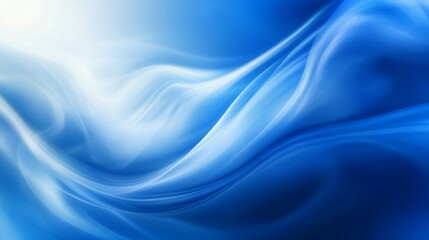 Obraz premium Stunning abstract blue background featuring vibrant shades of azure and deep oceanic tones, perfect for digital art, creative design projects, and high-tech visual content
