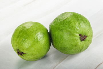 Fresh ripe green Guava fruit